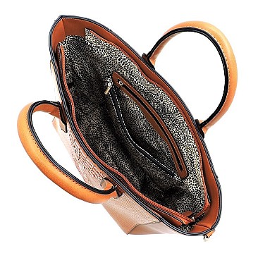 Croc Alligator 2-in-1 Shopper