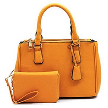 Saffiano Textured 2-in-1 Satchel