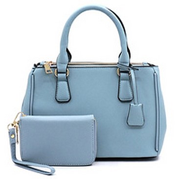 Saffiano Textured 2-in-1 Satchel
