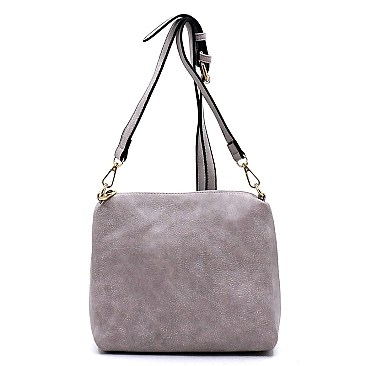 Weaved Top Handle 3-in-1 Satchel