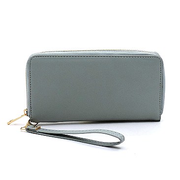2-in-1 Embossed Shopper Wallet Set