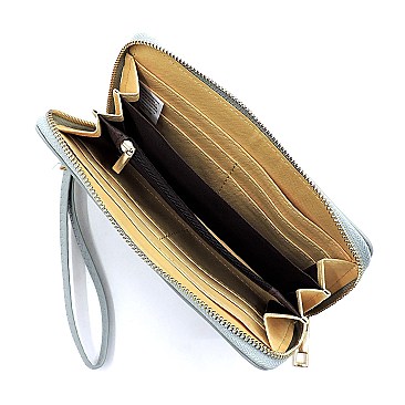 2-in-1 Embossed Shopper Wallet Set