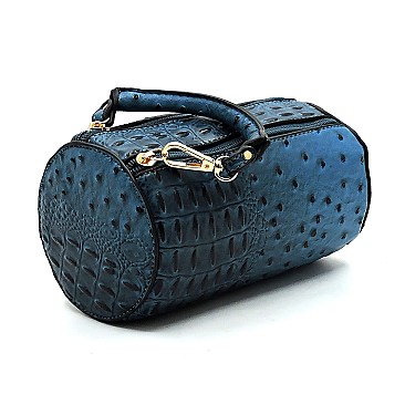 Crocodile 2-in-1 Duffel & Makeup Pouch Set
