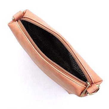 Fashion Whipstitch Chain 2-in-1 Shoulder Bag Hobo