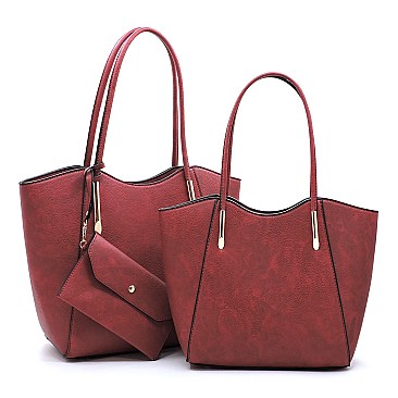 3-in-1 Top Handle Shopper Set