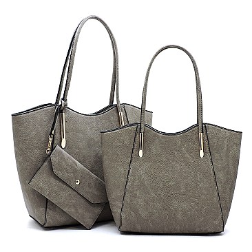 3-in-1 Top Handle Shopper Set