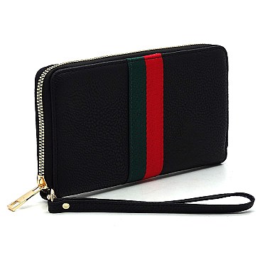 Fashion Queen Bee Stripe 2-in-1 Satchel