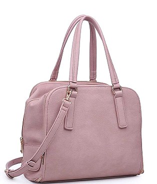 TRENDY ADRIANA SATCHEL BAG WITH LONG STRAP JY-20258