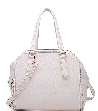TRENDY ADRIANA SATCHEL BAG WITH LONG STRAP JY-20258