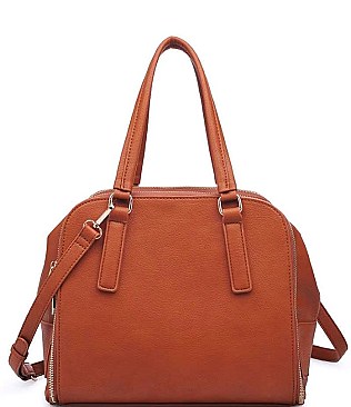 TRENDY ADRIANA SATCHEL BAG WITH LONG STRAP JY-20258