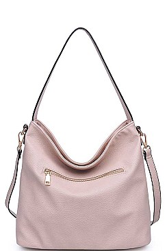 STYLISH MULTI ZIP LUXURY PAIGE HOBO BAG JY-20391