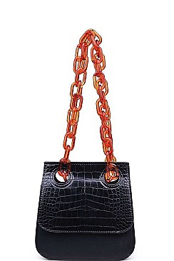 CHAIN CROSSBODY BAG