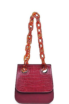 CHAIN CROSSBODY BAG