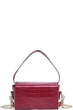 TEXTURED CROSSBODY BAG