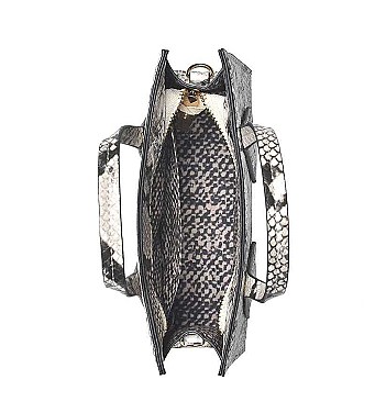 HOLLAND SNAKESKIN LEATHER STYLE MINI CROSSBODY BAG