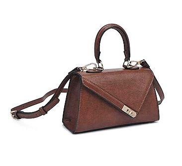 PLAIN SMOOTH BLAKE TEXTURED CROSSBODY BAG