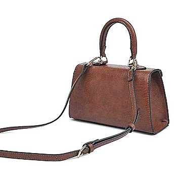 PLAIN SMOOTH BLAKE TEXTURED CROSSBODY BAG