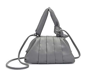 MONA SMOOTH LEATHER SILK LIKE DESIGN CROSSBODY