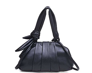 MONA SMOOTH LEATHER SILK LIKE DESIGN CROSSBODY