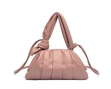 MONA SMOOTH LEATHER SILK LIKE DESIGN CROSSBODY