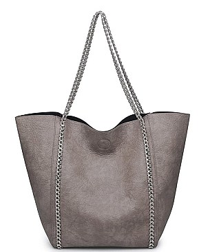 Urban Expression Fashionable Pebbled Vegan Leather JP25504