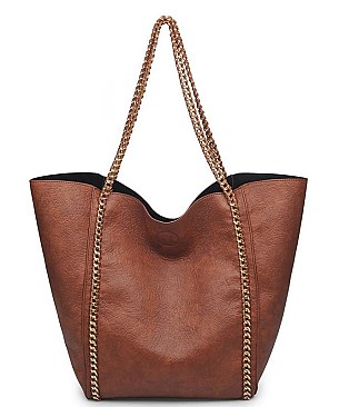 Urban Expression Fashionable Pebbled Vegan Leather JP25504