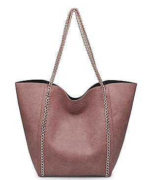 Urban Expression Fashionable Pebbled Vegan Leather JP25504