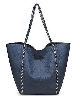 Urban Expression Fashionable Pebbled Vegan Leather JP25504