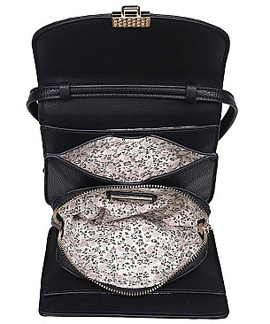 FERN Fashionable Pebbled Vegan Leather JP25516