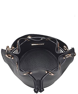 SERAPHINA Fashionable Pebbled Vegan Leather JP25521