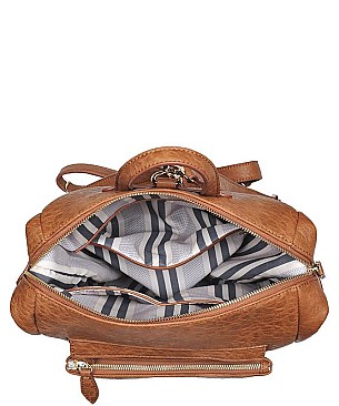 EASTON Fashionable Pebbled Vegan Leather JP25526