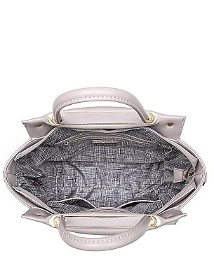 GREYSON Fashionable Smooth Vegan Leather JP25529