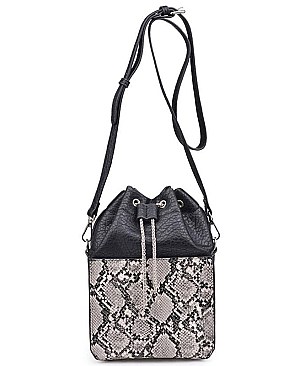 Fashionable Kenji Snakeskin Vegan Leather JP25958