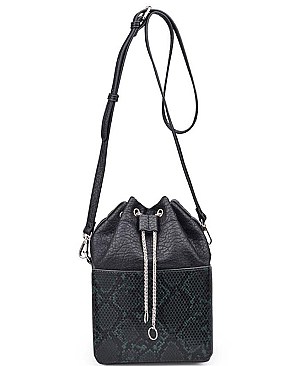 Fashionable Kenji Snakeskin Vegan Leather JP25958