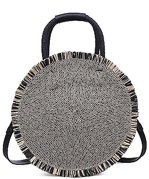 Urban Expression Fashionable Riviera Pebbled Vegan Leather JP26184