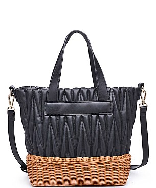 Urban Expression Fashionable ESPERANZA Pebbled Vegan Leather JP26188