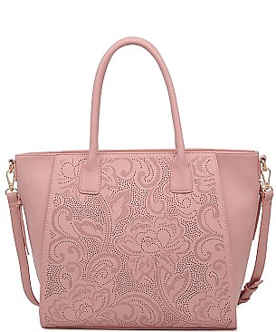 Urban Expression Fashionable Primerose Pebbled Vegan Leather JP26191