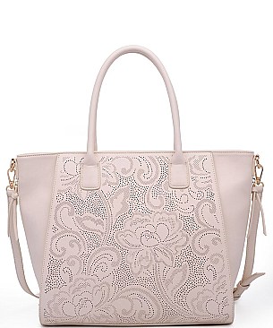Urban Expression Fashionable Primerose Pebbled Vegan Leather JP26191