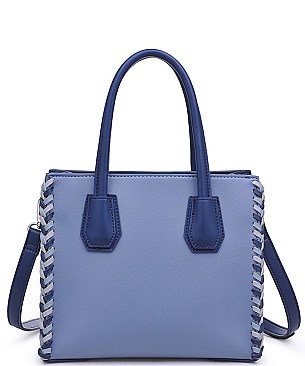 Urban Expression Fashionable Parker Vegan Leather JP26218