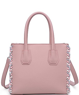 Urban Expression Fashionable Parker Vegan Leather JP26218