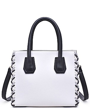 Urban Expression Fashionable Parker Vegan Leather JP26218
