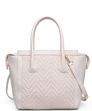 Urban Expression Fashionable Jagger Pebbled Vegan Leather JP26222