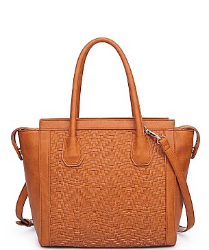 Urban Expression Fashionable Jagger Pebbled Vegan Leather JP26222