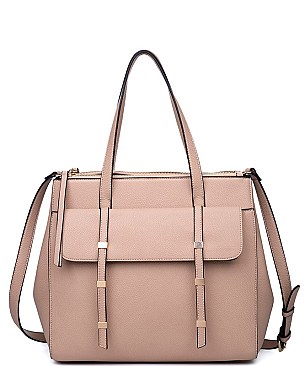 Urban Expression Fashionable Ambrose Pebbled Vegan Leather JP26230