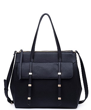 Urban Expression Fashionable Ambrose Pebbled Vegan Leather JP26230