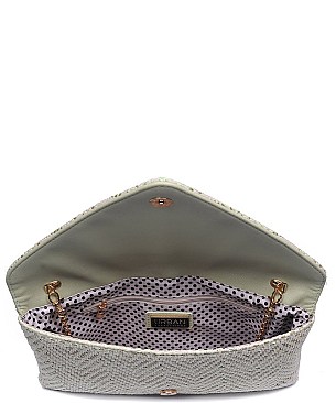 Urban Expression Women's Clutch Bag Messenger Shoulder Handbag Tote Bag Purse - Clutch Envelope J...