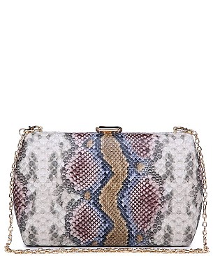 Fashionable Urban Expression Snake Skin Clutch JP26456