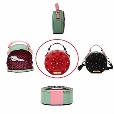 Astrid Laser Cut Round Bag JP26643