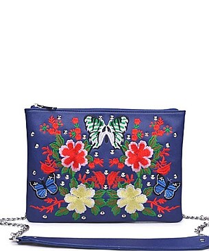 Urban Expressions Embroidered Floral Design Dianna JP40381