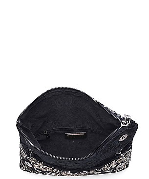 Urban Expression Rhapsody Clutch Embroidered Velvet JP41075